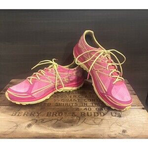 North Face Ultra TR II Trail Running Sneaker Shoes Womens 7 Pink Yellow Athletic